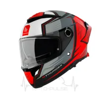 Мотошолом MT Thunder 4 SV PENTAL B5 ROJO Grey/Red (M)